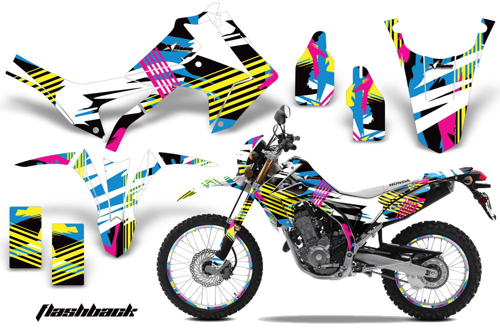 Honda CRF250L 2013 Graphics Kit Decal Flashback NPs